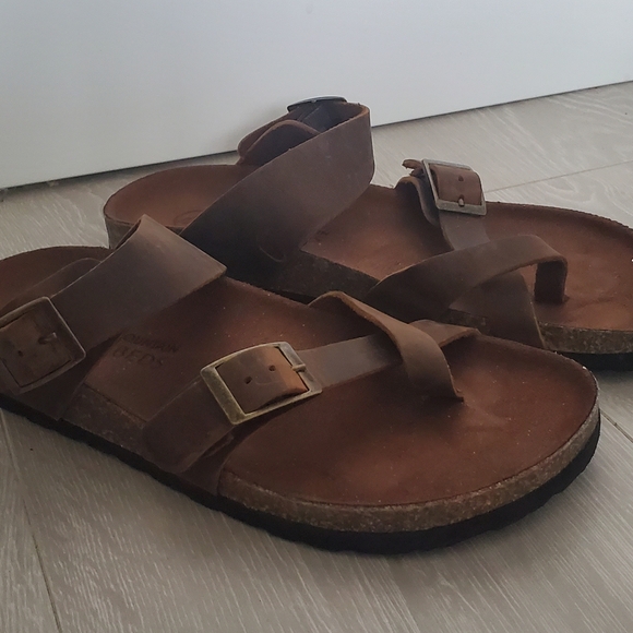 White Mountain Birkenstock Style Adjustable Sandles | 6 - Picture 3 of 5